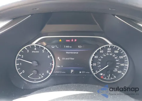 2020 Nissan Murano Sv Intelligent Awd z USA, uszkodzony, nr VIN 5N1AZ2BS2LN143264